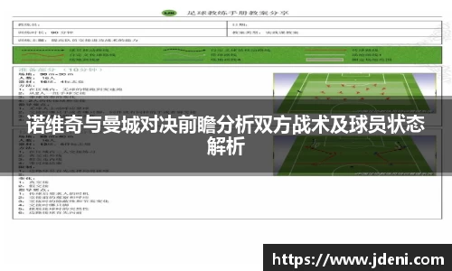 诺维奇与曼城对决前瞻分析双方战术及球员状态解析